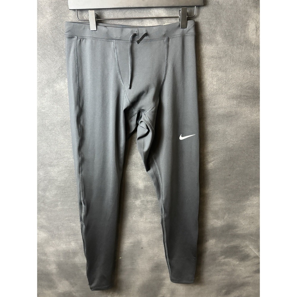Nike Dri-FIT Challenger Men's Running Tights Black Med Athletic Compression